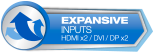 Expansive Inputs