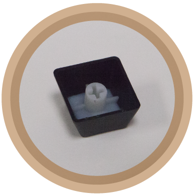 Double Injected Key Caps