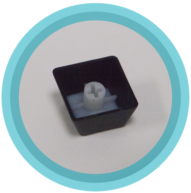 Double Injected Key Caps