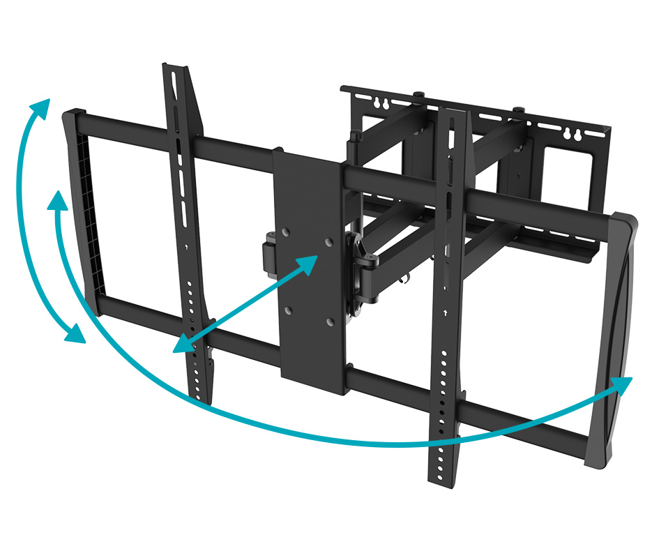 FULL-MOTION ARTICULATING WALL MOUNT