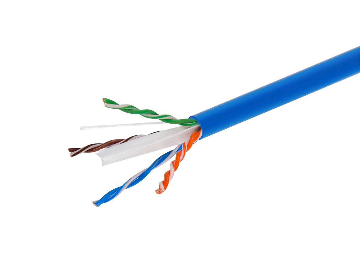 Câble Ethernet RJ45 Blanc 5 m UP TQ 10 GIGA Cordon Professionnel 6A TIA