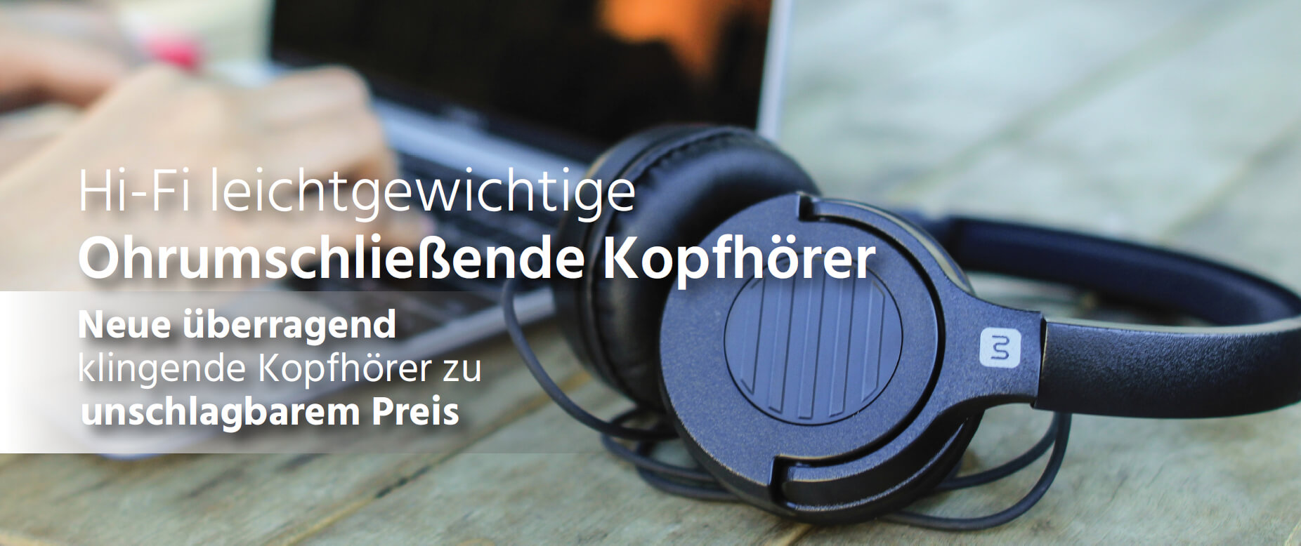 Hi-Fi Lightweight On-Ear Headphones