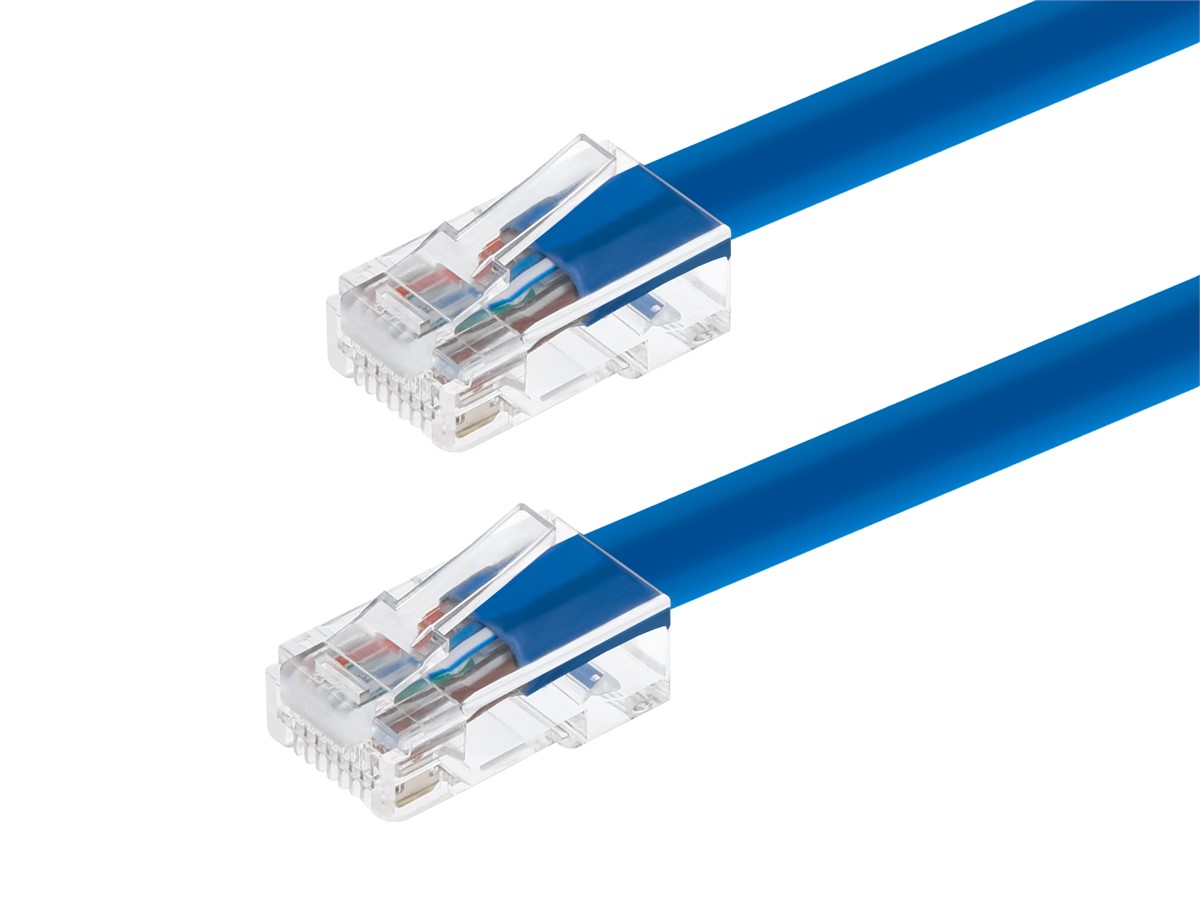 Monoprice Cat6 Ethernet Patch Cable - ZEROboot, RJ45, Stranded