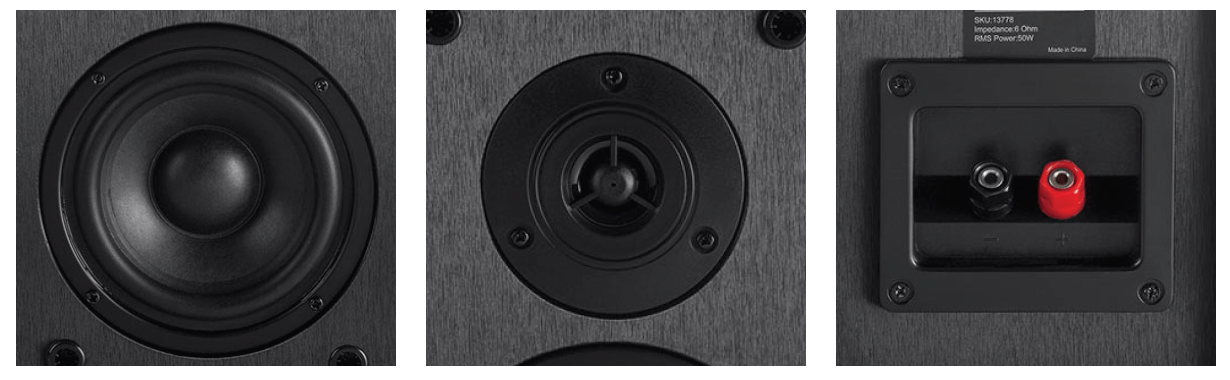 Select 4-inch 2-Way Bookshelf Speakers