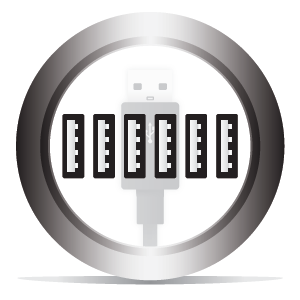 6 USB Ports