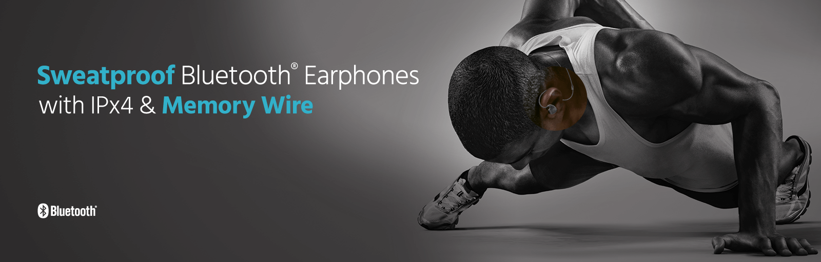 Sweatproof Bluetooth Earphones