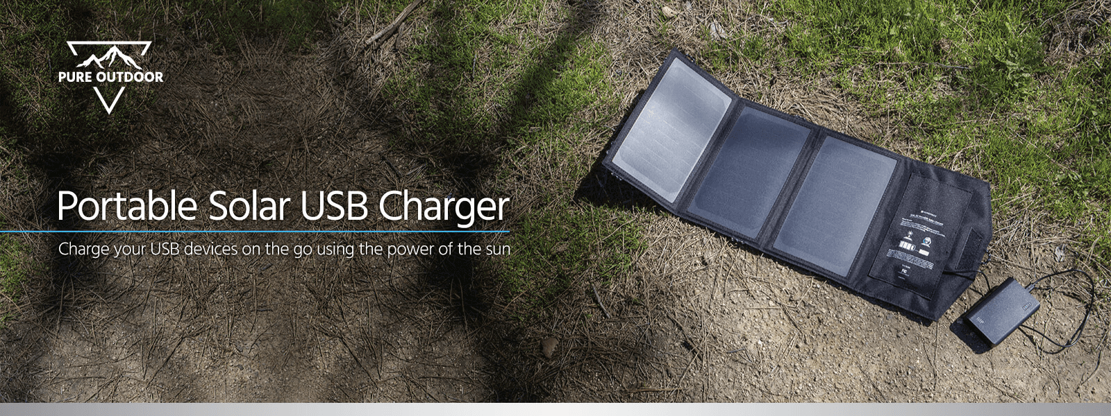 Portable Solar USB Charger