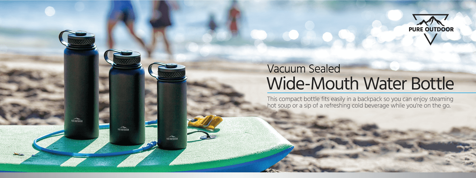 Wide-Mouth Water Bottle