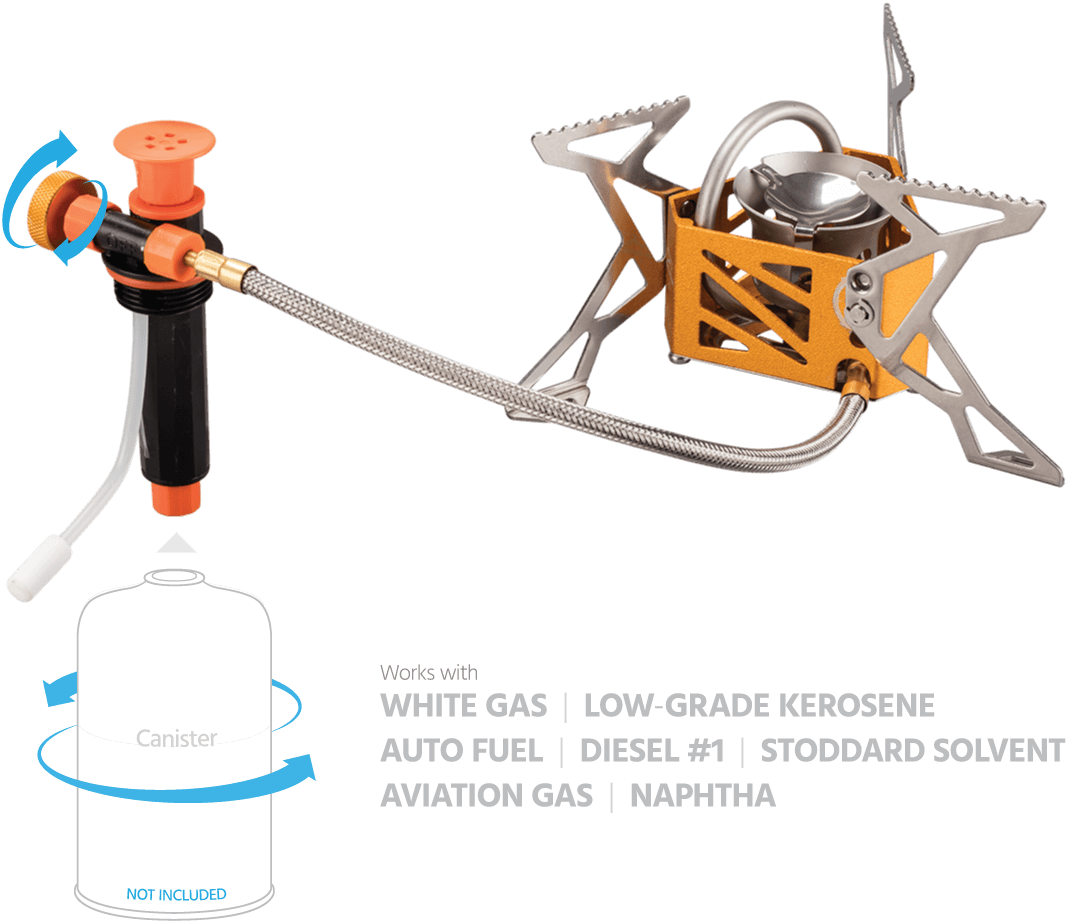 Pure Outdoor Universal Backpacking Stove