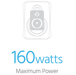 Black Back 6.5-inch Two-way In-Ceiling Speaker