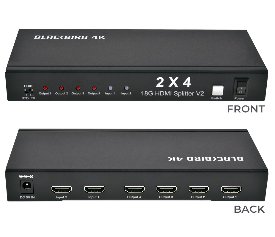 4K HDMI splitters, HDMI transmitters, HDMI splitters and