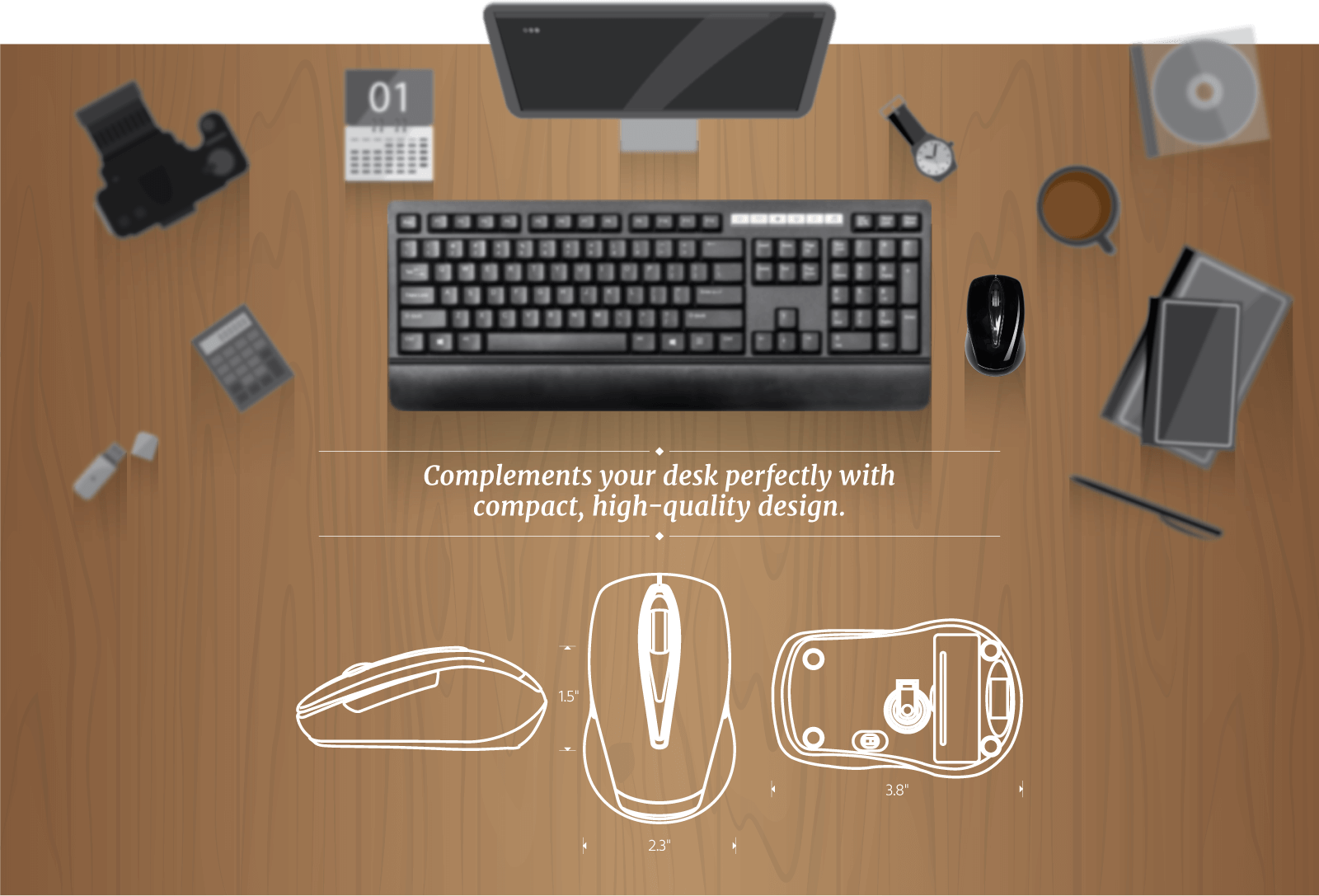 Select Wireless Compact Mouse