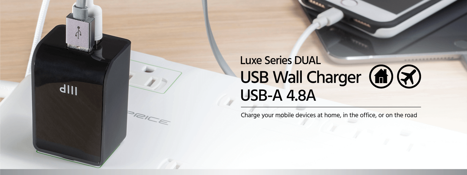Dual USB Wall Charger