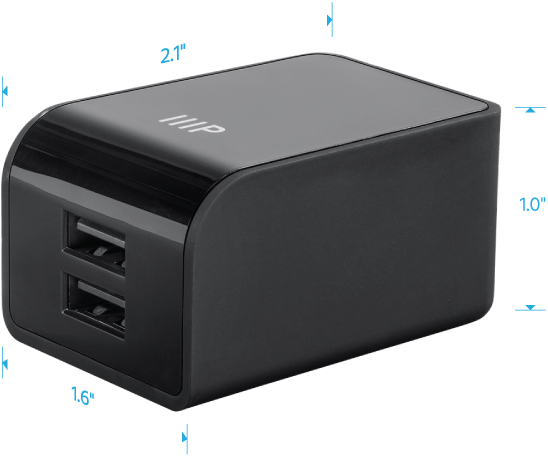 Dual USB Wall Charger