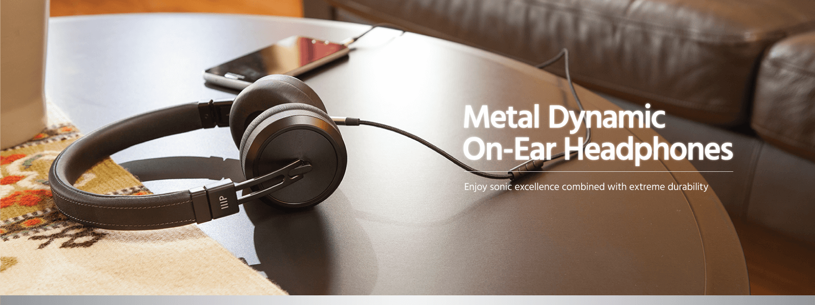 Metal Dynamic On-Ear Headphones