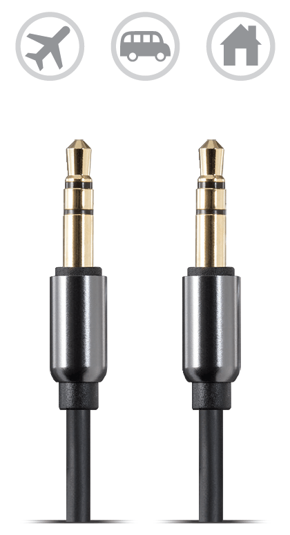 Monoprice 2.5mm TRS Stereo Plug to 3.5mm TRS Stereo Jack Adapter, Gold  Plated