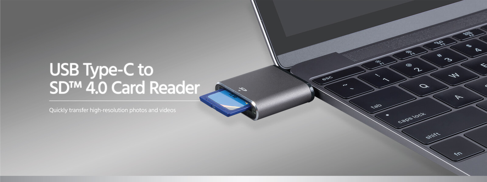USB Type=C to SD 4.0 Card Reader