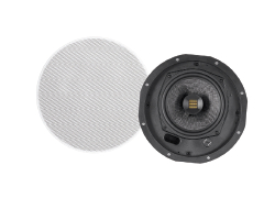 Monoprice Amber Ceiling Speakers 8-inch 2-way Carbon Fiber with Ribbon  Tweeter (pair)