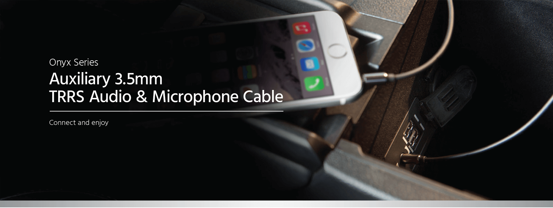 15ft Auxiliary AUX 3.5mm TRRS Male To Male Cable – Audio & Microphone
