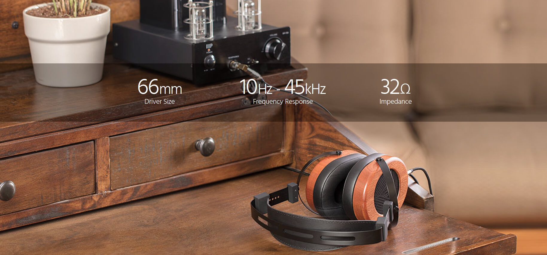 M565 Planar Headphones