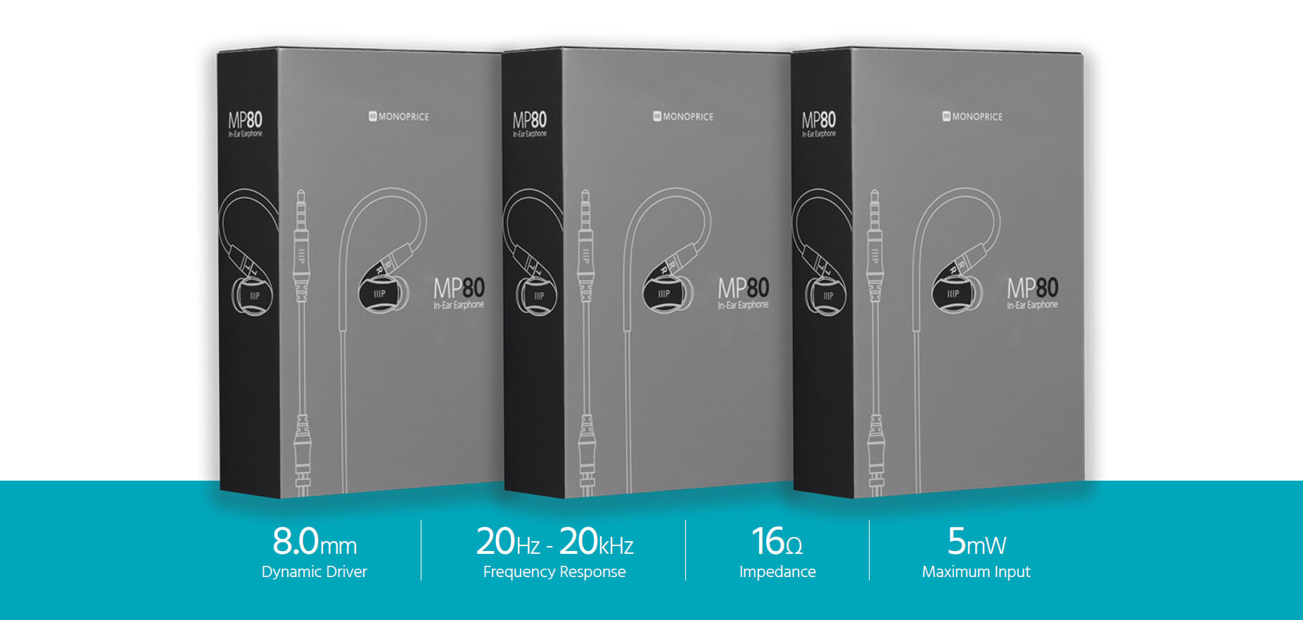 MP80 Earphones