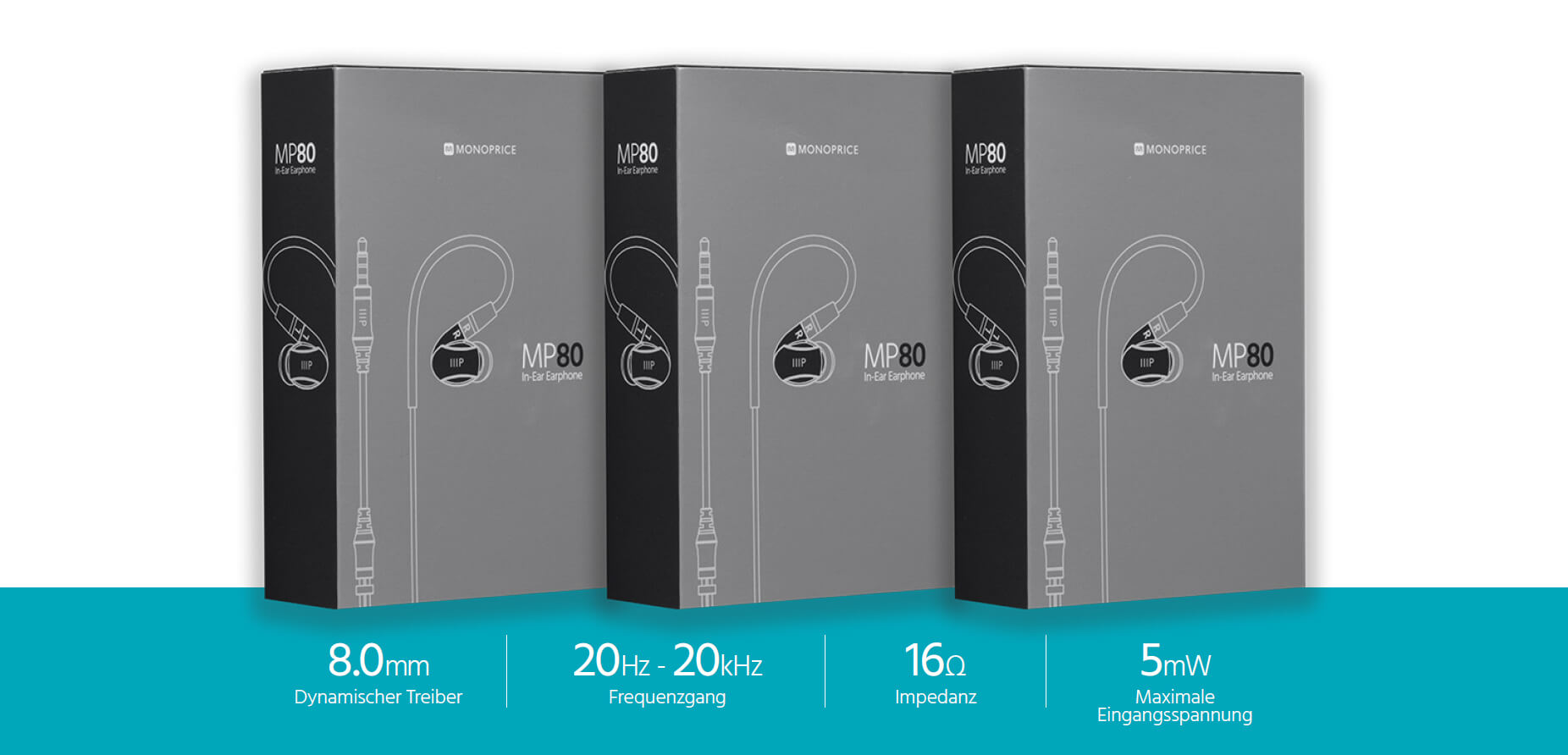 MP80 Earphones