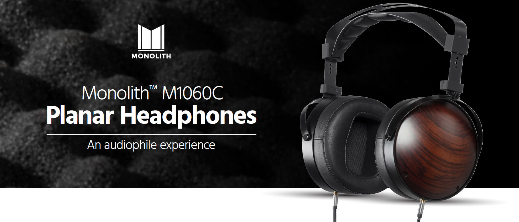 Monolith by Monoprice M1060C Over Ear Closed Back Planar Magnetic  Headphones