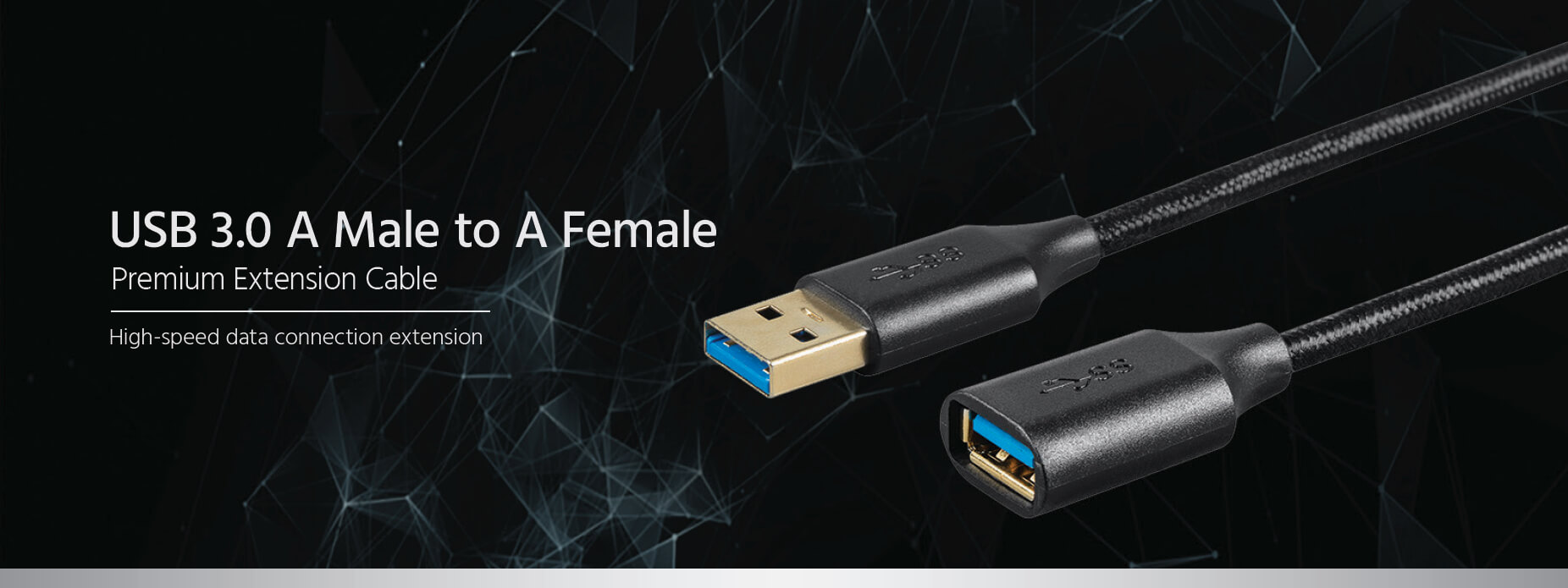 MX USB 3.0 A – Male to USB 3.0 A – Female Extension cable with 5Gbps Data  Transfer rate & Gold Plated Connector : 1.5 Meter - MX MDR TECHNOLOGIES  LIMITED