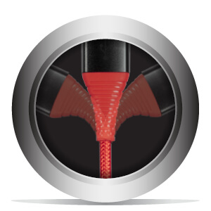 Resilient and Flexible Strain Reliefs
