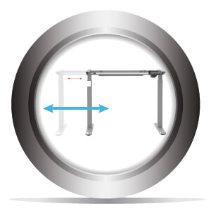 Monoprice Sit-Stand Single Motor Height Adjustable Table