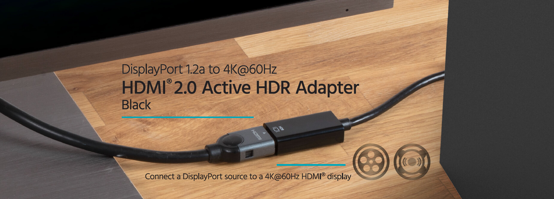 Monoprice Displayport 1.2a To 4k Hdmi, Dual Link Dvi, And Vga