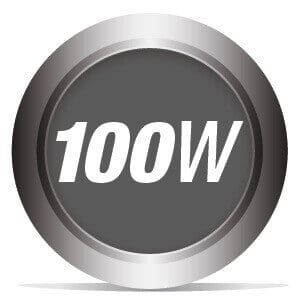 100 Watts Power Delivery