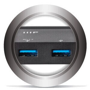 2 USB 3.0 Ports