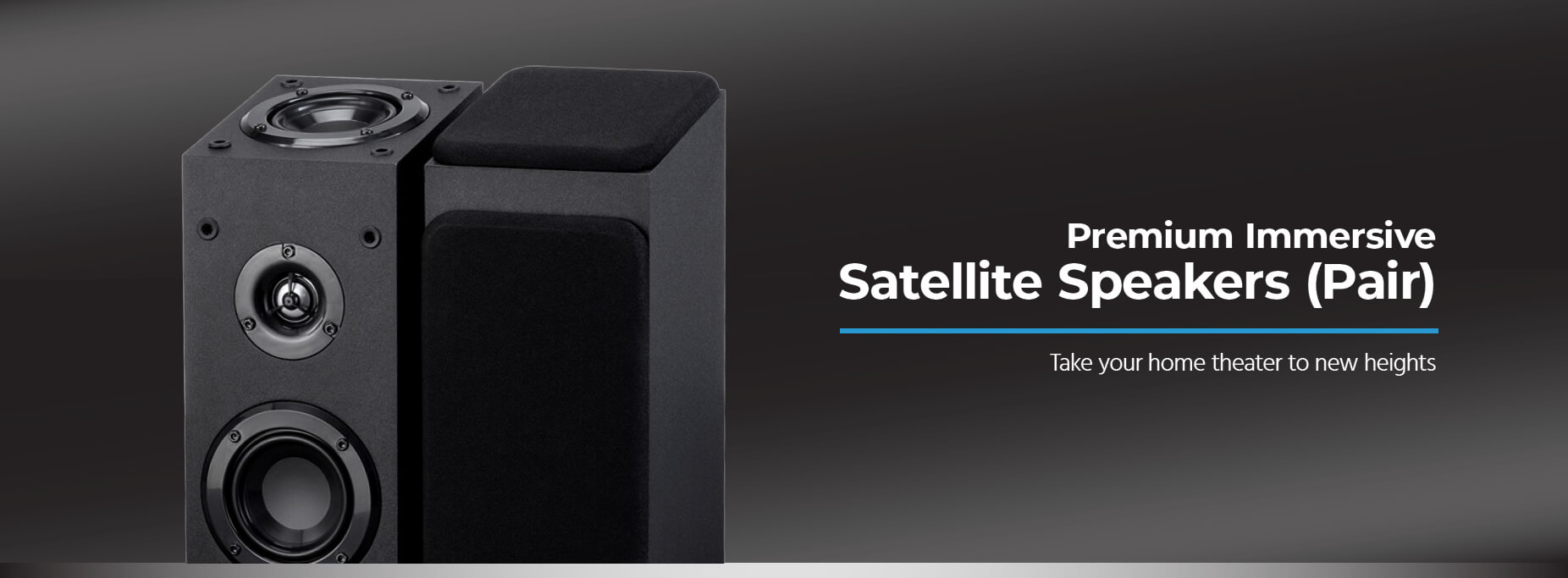 monoprice satellite speakers