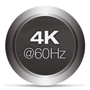 Prend en charge 4K à 60 Hz
