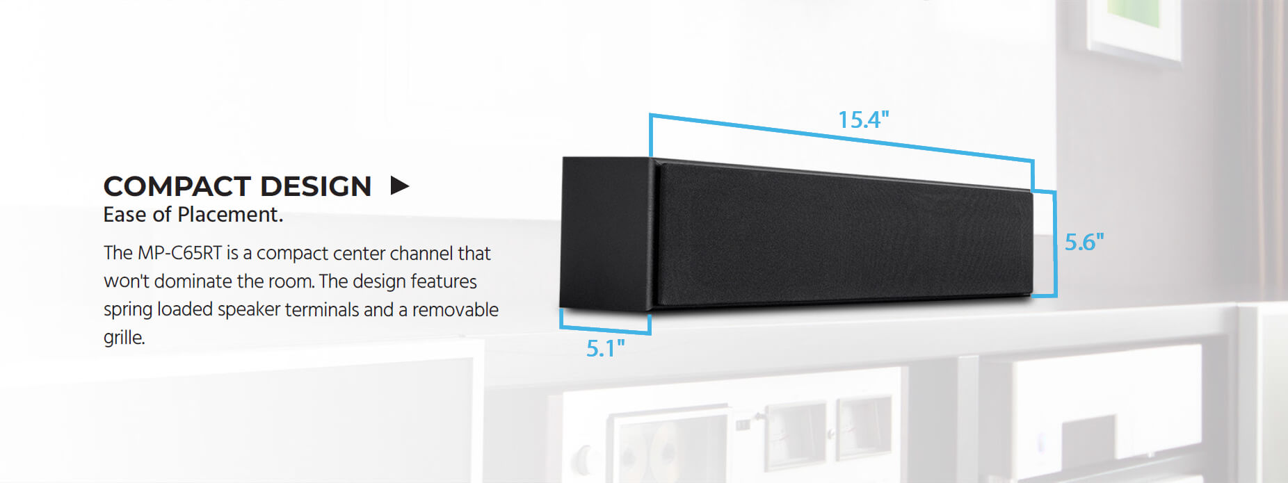 CENTER CHANNEL SPEAKER