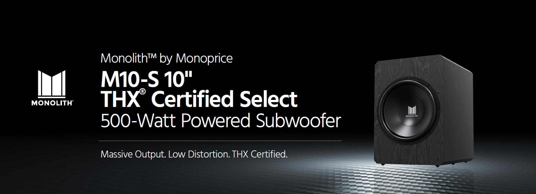 sealed powered subwoofer