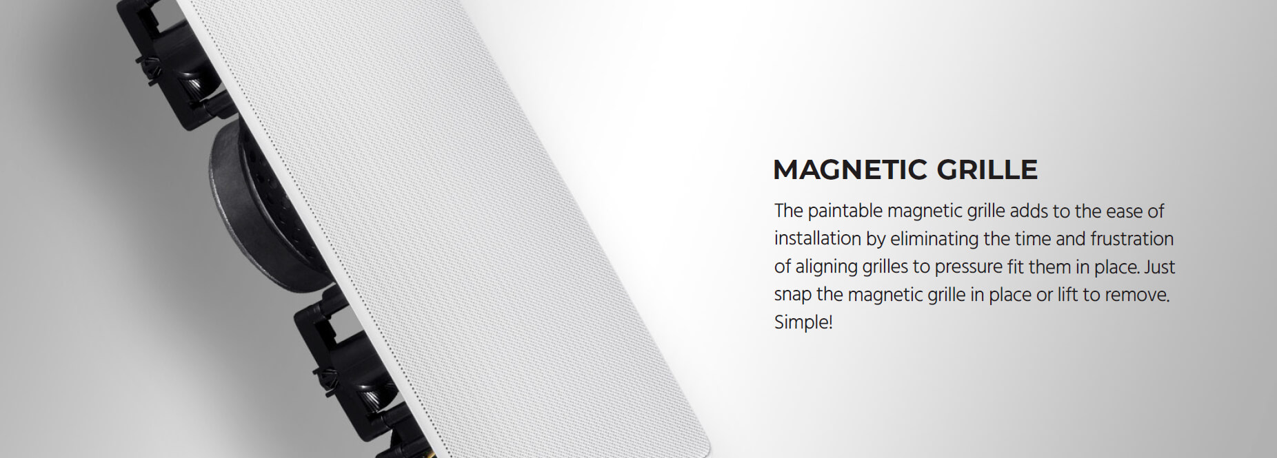 Caliber In-Wall Speakers