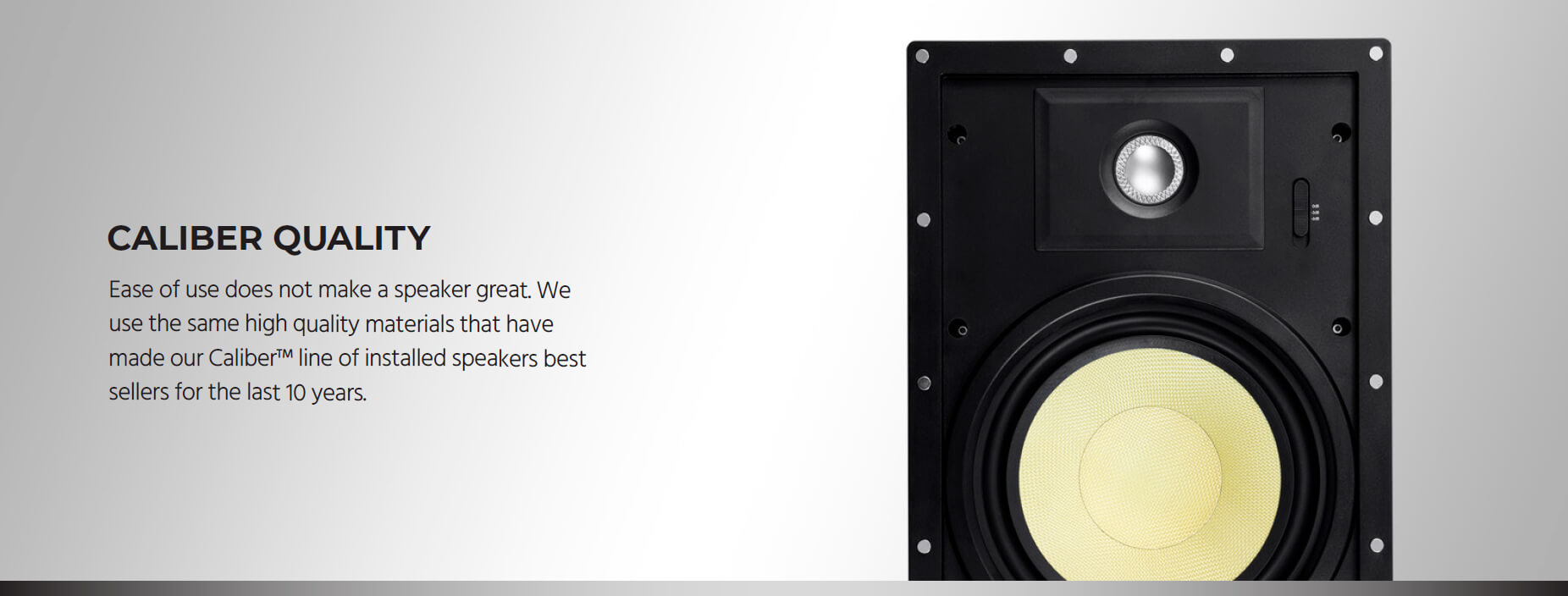 Caliber In-Wall Speakers