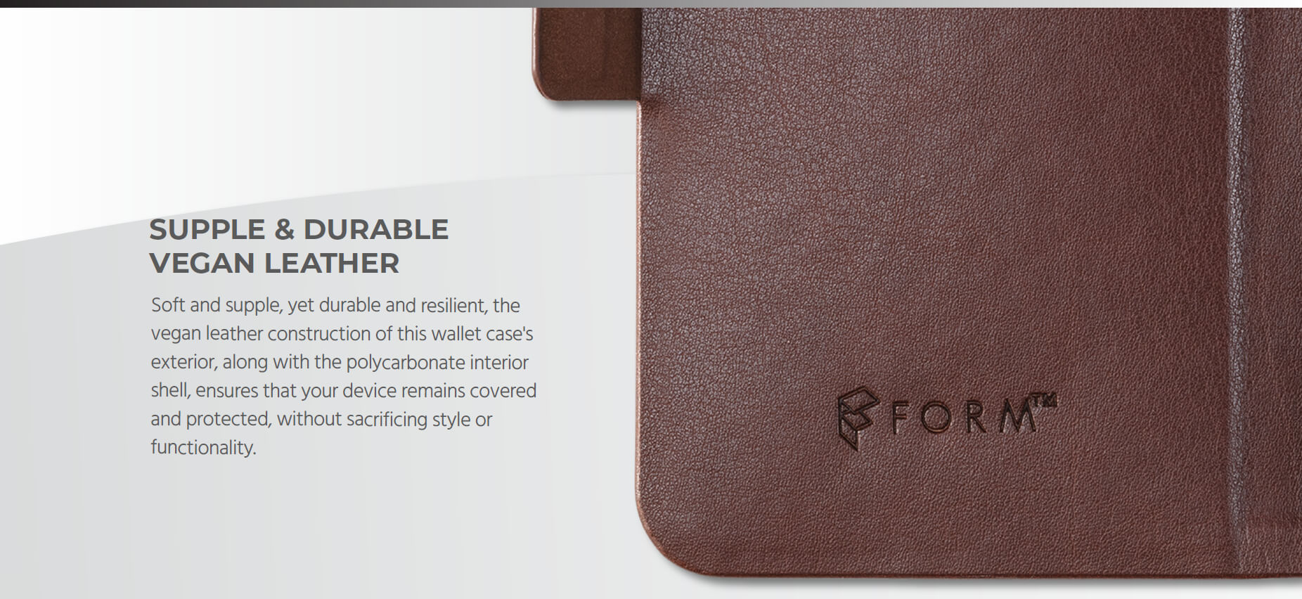Vegan Leather Wallet Case