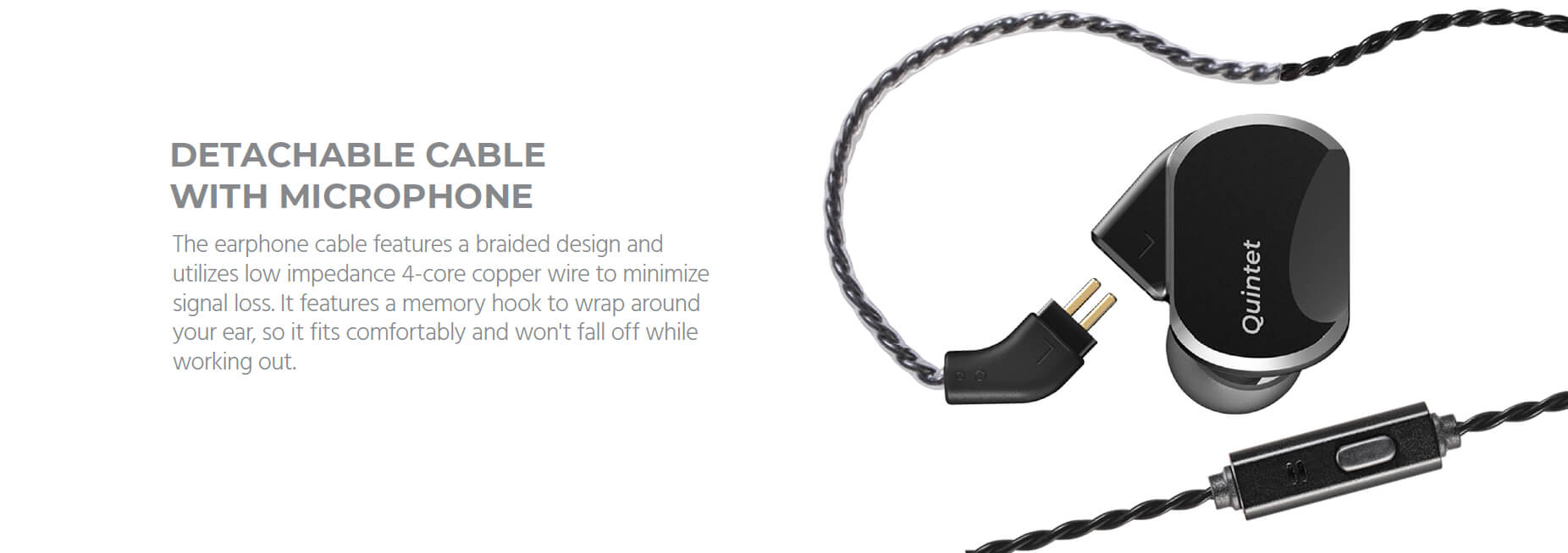 Monoprice Quintet Wired In Ear Monitor 