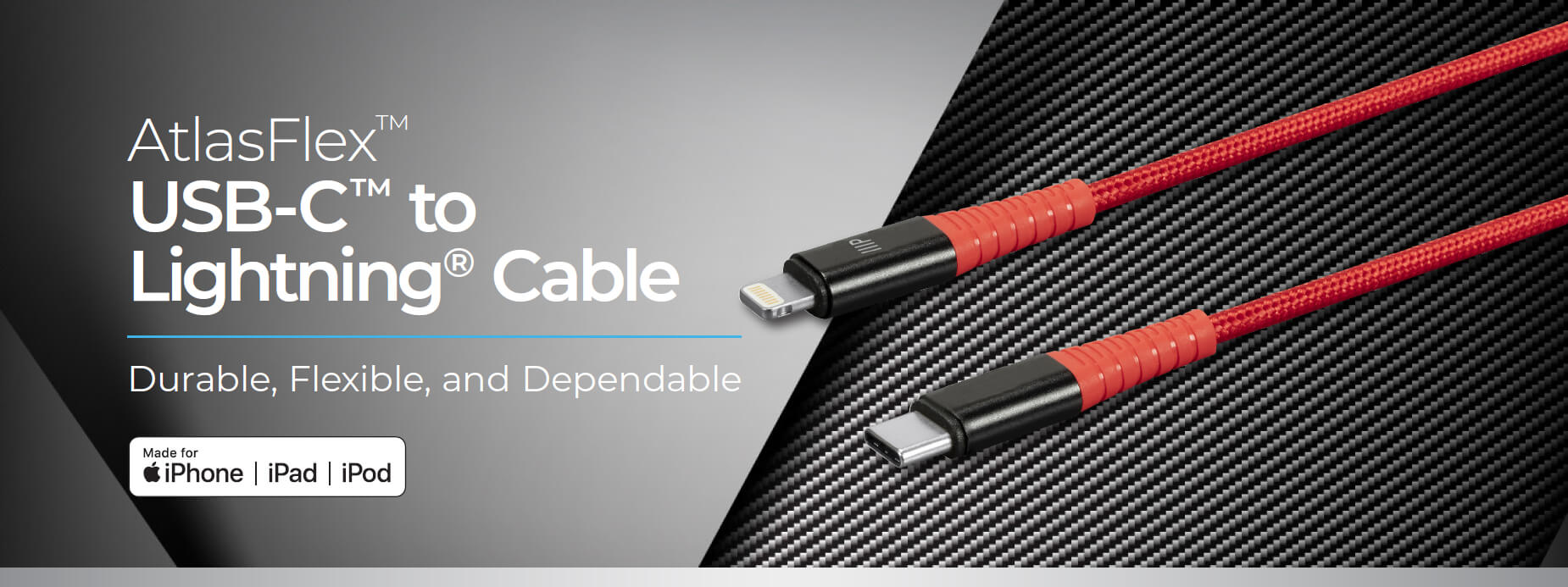 Monoprice Premium Ultra Durable Nylon Braided Apple MFi Certified Lightning  to 3.5mm Jack Audio Adapter - Black