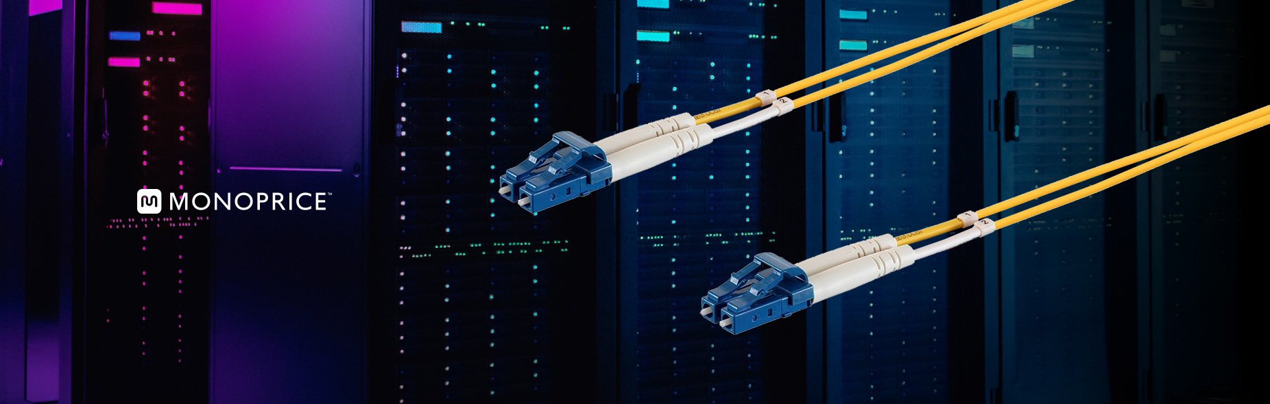 Monoprice Single-Mode Fiber Optic Cable - LC-LC UL 3mm 9/125
