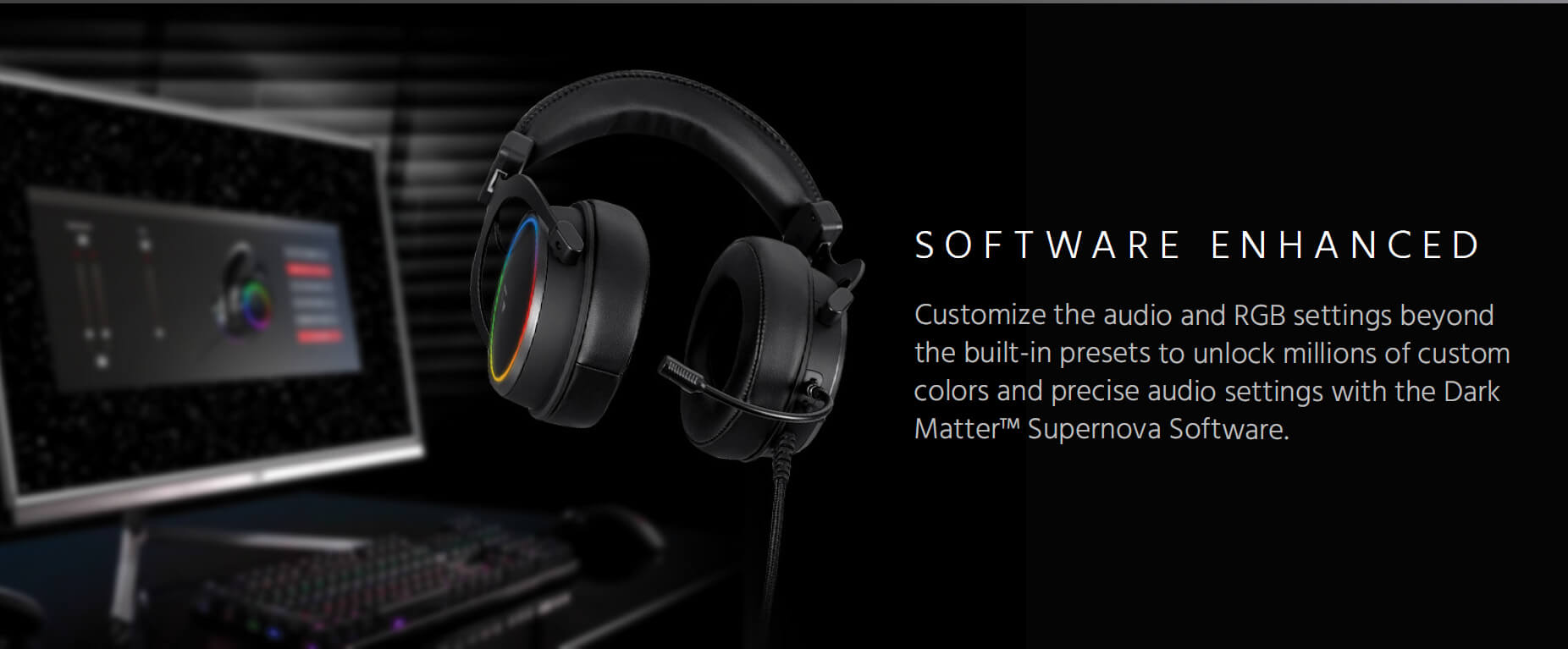 dark matter by monoprice supernova usb gaming headset