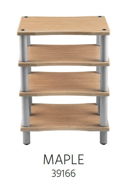 Monolith by Monoprice Heavy Duty 4 Tier Audio Stand XL, 1"