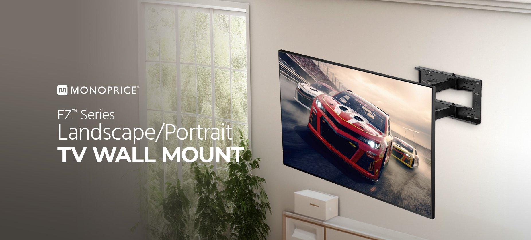 Full Motion Articulating Tv Wall Mount, Rotating Portrait Landscape Tv Wall Mount Bracket
