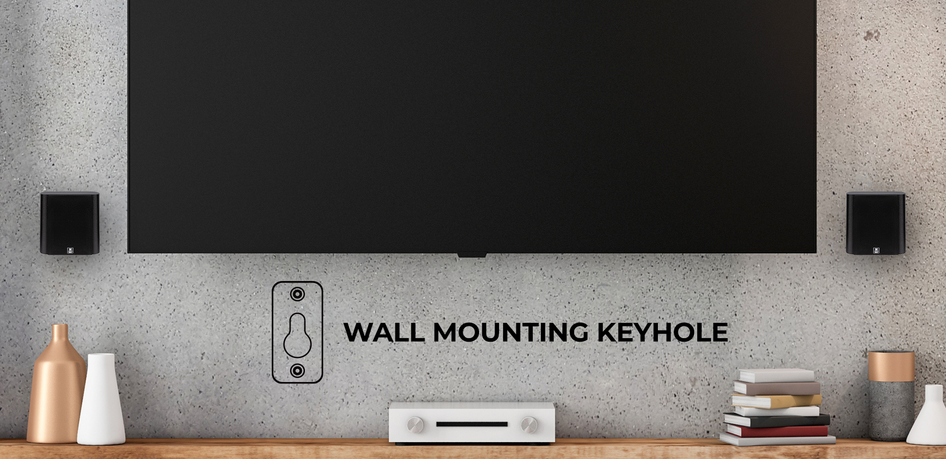 Monolith M518HT THX Certified 5.1 Channel Home Theater System, 150-Watt Powered Subwoofer, for Home Audio System or Gaming Systems, USB, HDTV Ultra HD