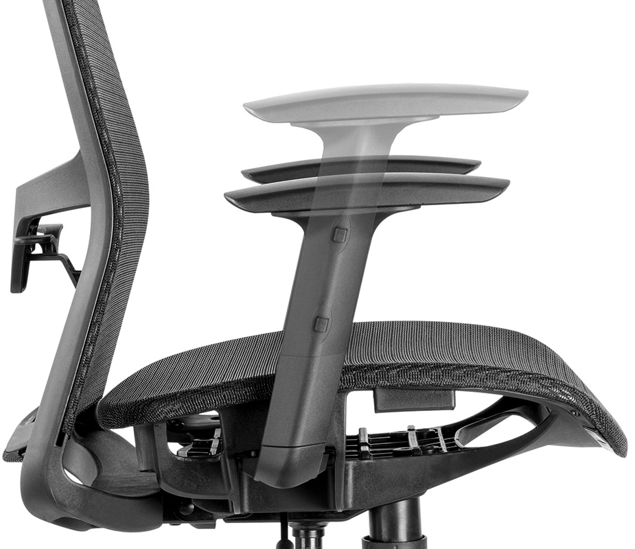 Monoprice 142762 Task and Office Chairs Black