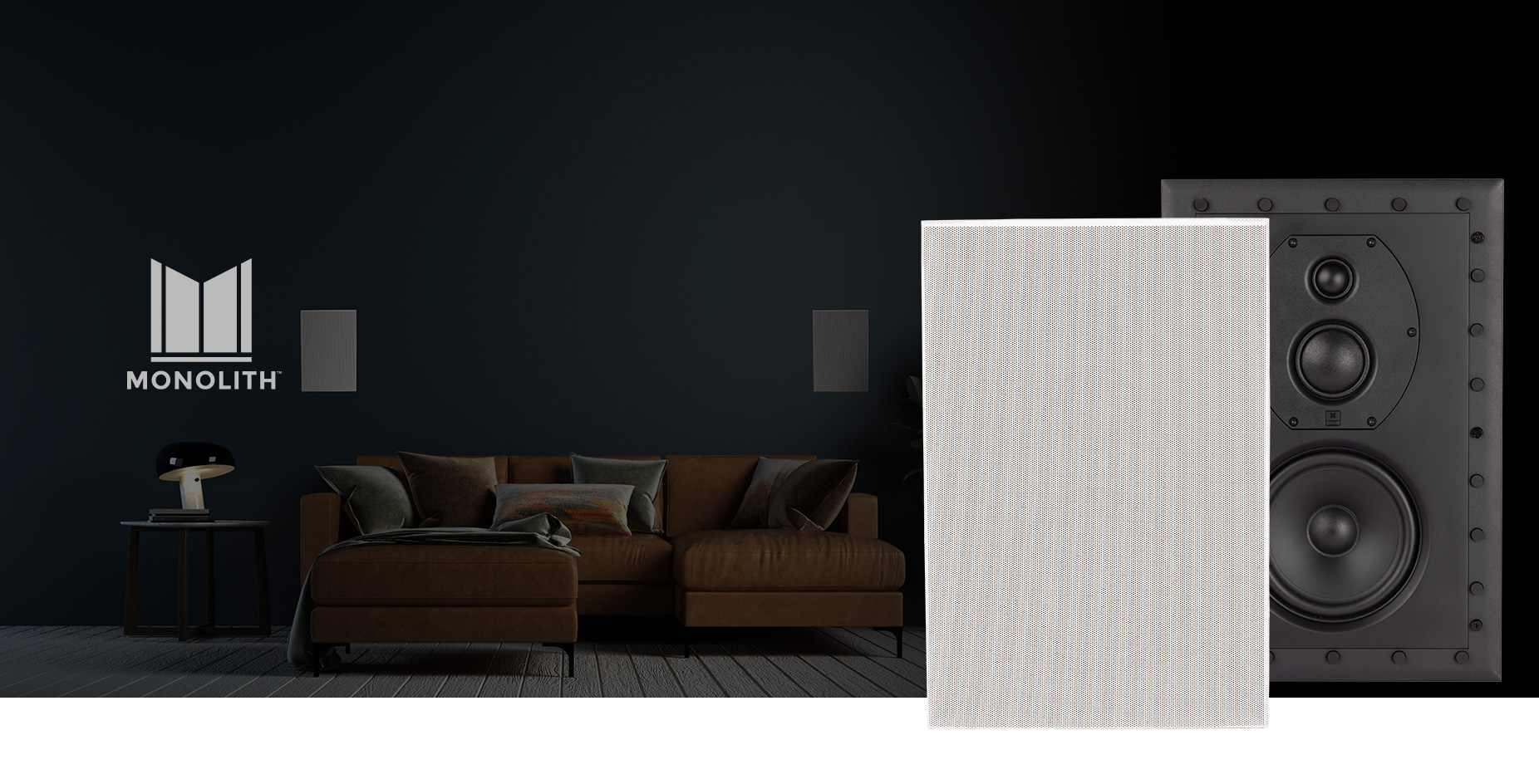 Monolith by Monoprice THX-275IW THX Certified Select 3-Way In-Wall