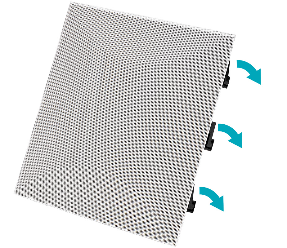 Monolith M-IWSUB8 8in in-Wall Subwoofer | Passive, Magnetic, Paintable Grille, Easy Install, Adds Powerful Bass to Your in Wall or in Ceili 並行輸入品 Monoprice Announces Monolith In-Wall Subwoofers -